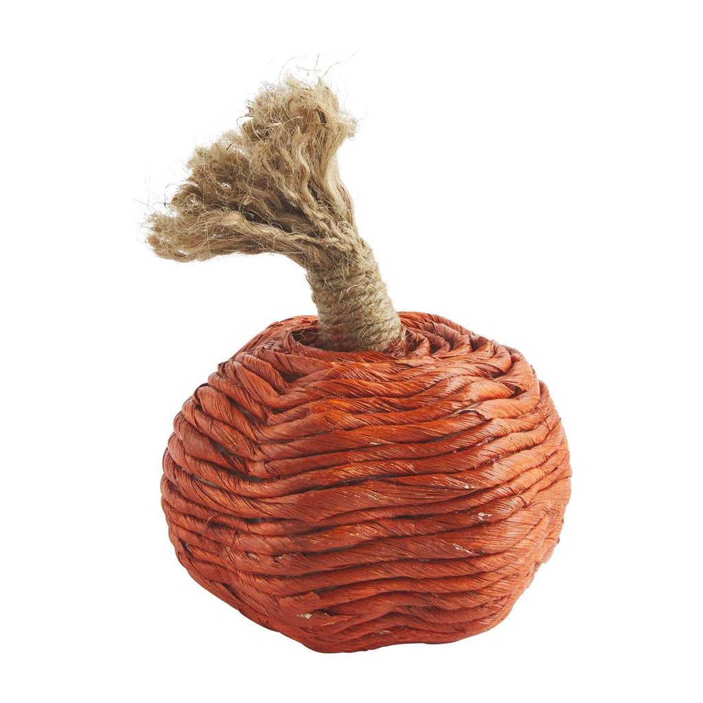 mud pie corn husk pumpkin small orange