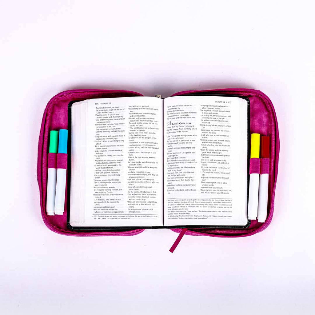 pink bible cover gift easter