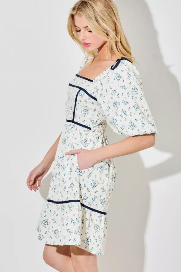 side view with models hand in pocket