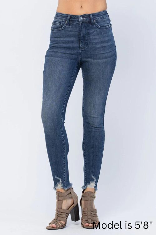 Judy blue skinny cut jeans with tummy control for women