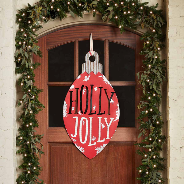 Jolly Ornament Door Hanger
Mud Pie Christmas