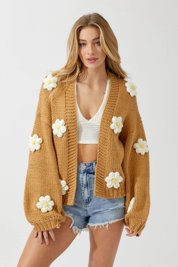 daisy cardigan