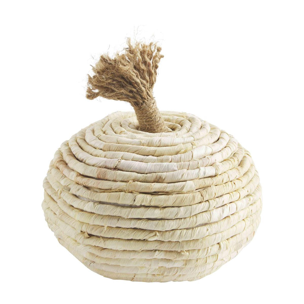 mud pie corn husk pumpkin large natural