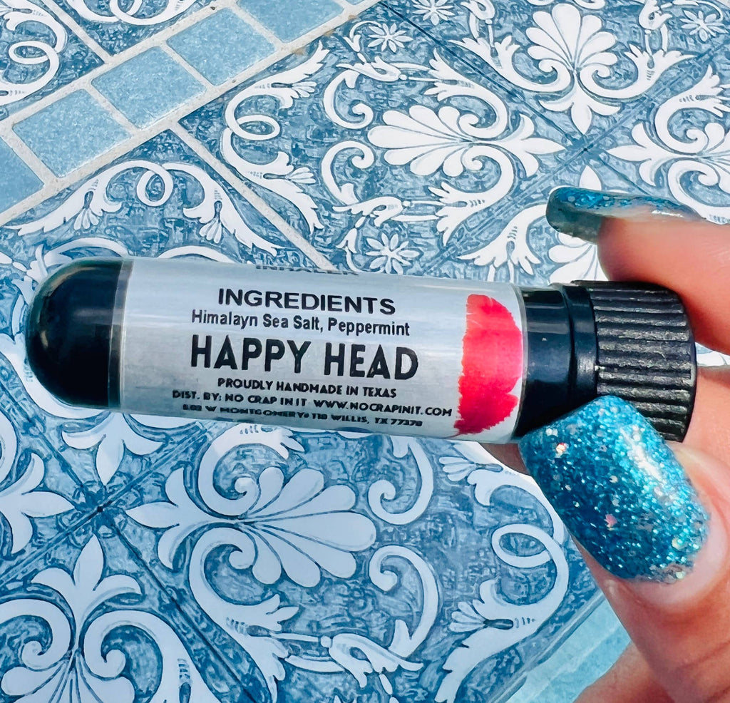 Essential Oil Inhaler - Happy Head peppermint
