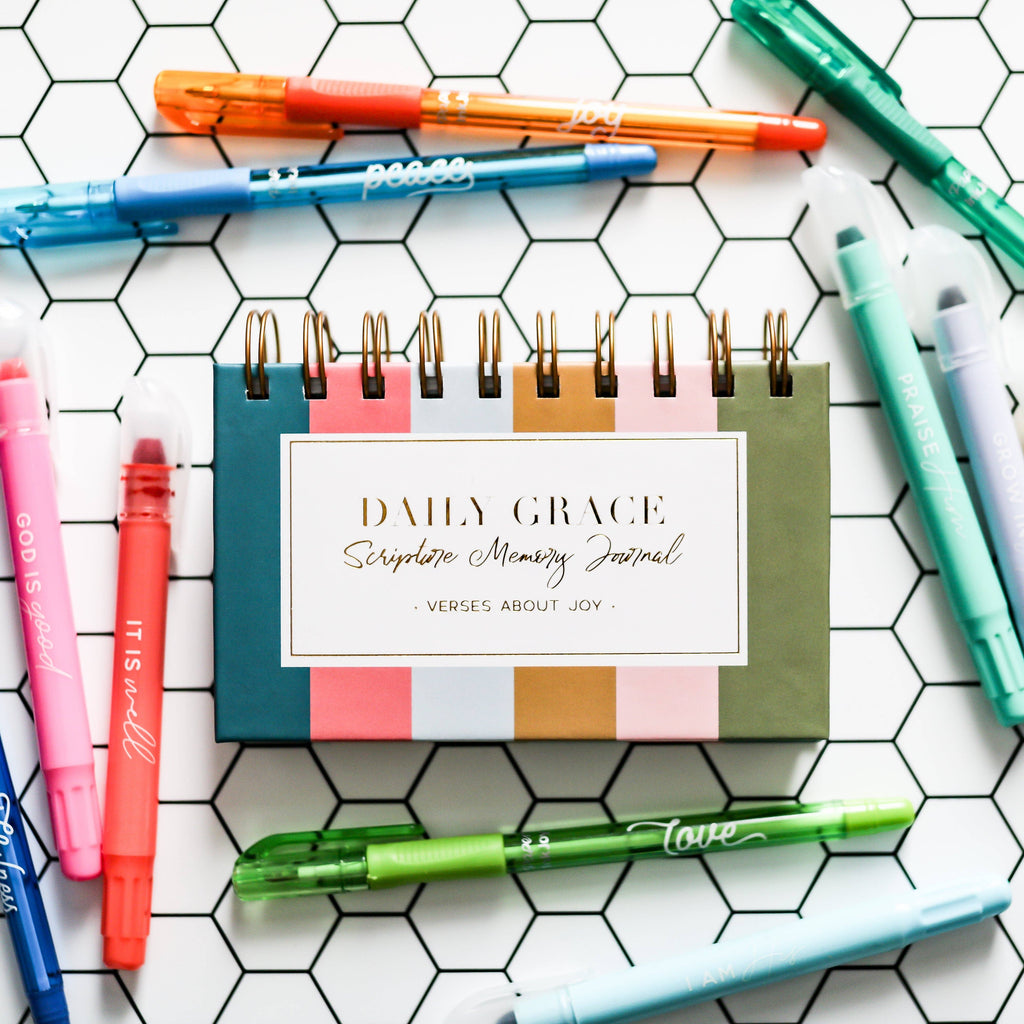 Daily Grace Scripture Memory Journal