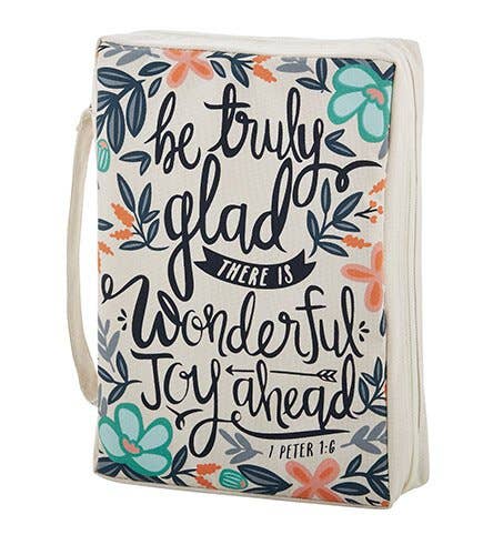 bible cover be truly glad there is wonderful joy ahead