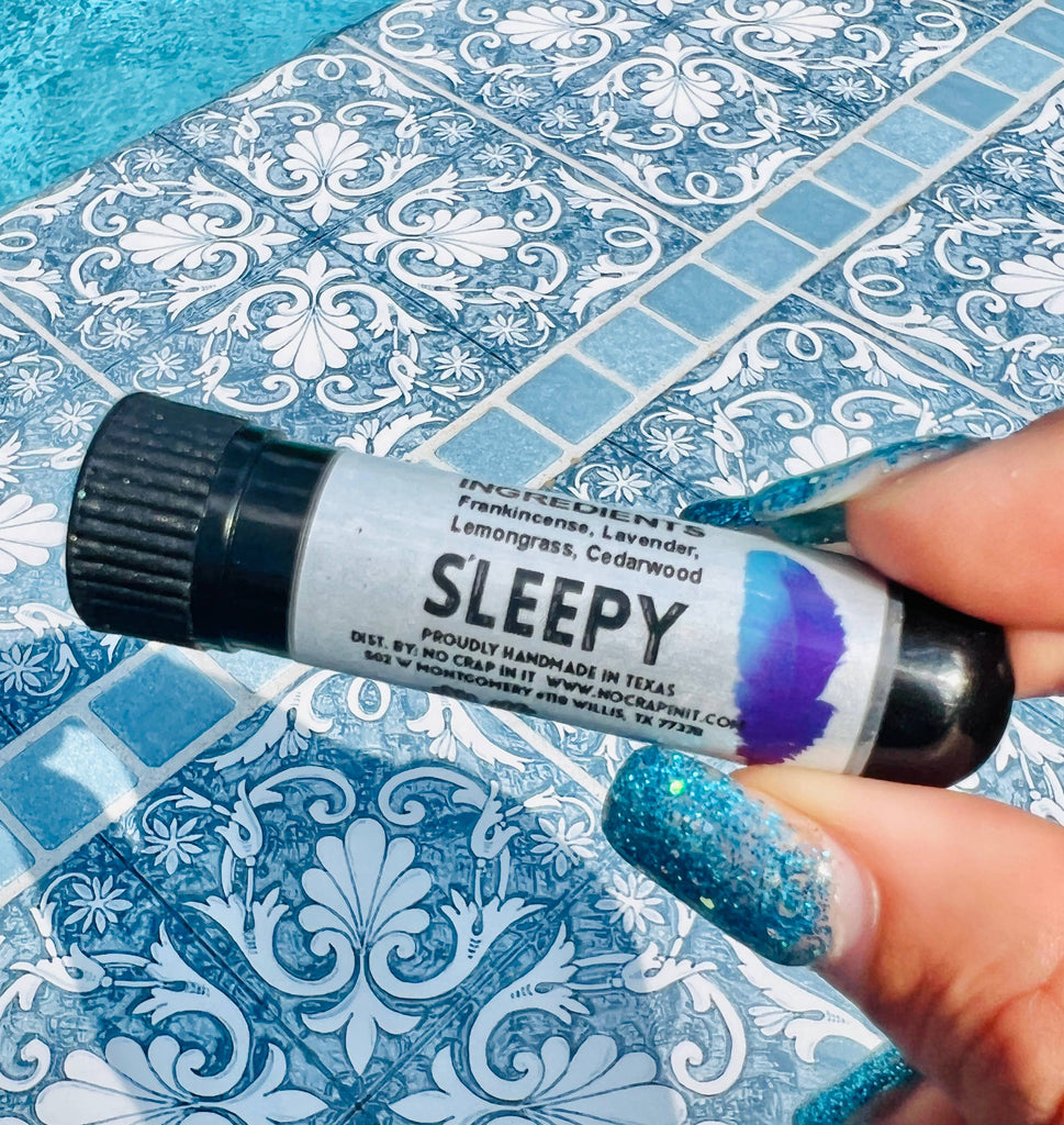 Essential Oil Inhaler - Sleepy frankincesnse, lavender, lemongrass