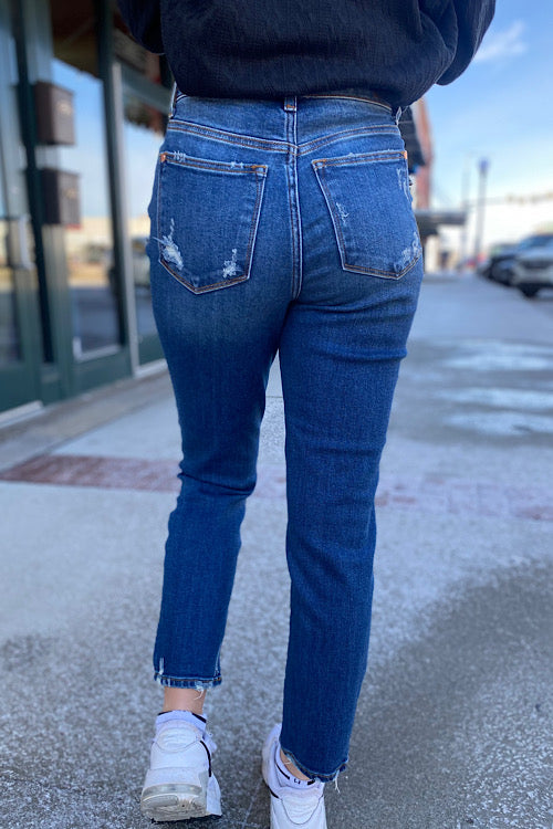back view of judy blue jeans